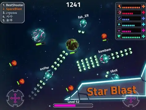 Starblast, a fast-paced online arcade space shooter will have Linux support  at launch