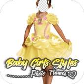 Baby Girls Styles Photo Frames on 9Apps