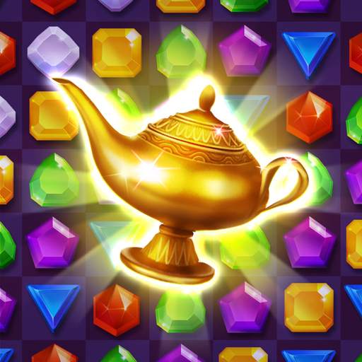 Jewels & Genies: Aladdin Quest - Match 3 Games