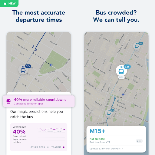 Transit: Bus & Subway Times screenshot 2