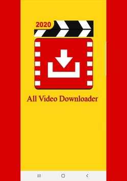 Downloader Video HD - ALL video downloader स्क्रीनशॉट 1