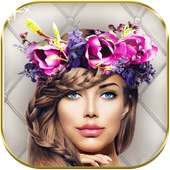 Flower Crown Hairstyle Editor on 9Apps