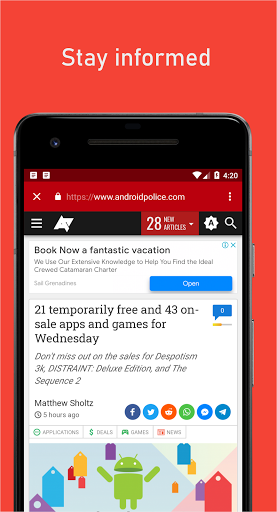 Notice: RSS/Atom Notifications скриншот 3