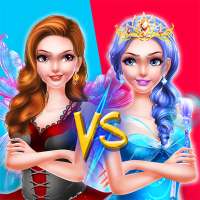 Fairy Princess Dress Up VS Witch Makeup on 9Apps