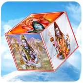 3D Cube Shiva Live Wallpaper
