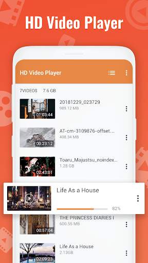 HD Video Player скриншот 1