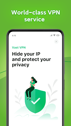 Vast VPN - Secure VPN Proxy screenshot 1