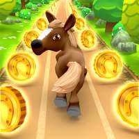 Pony Run - Magical Pony Runner Horse Game on 9Apps