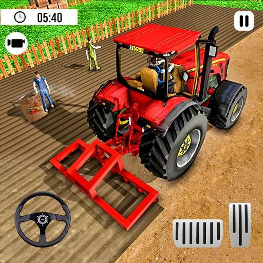 US Agriculture Farming 3D Simulator: Tractor Cargo