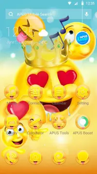 Emoji Crazy Smile Cute Theme& HD Wallpapers На Андроид App Скачать.
