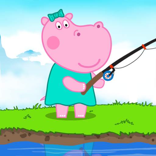 Fishing Hippo: Catch fish