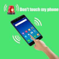 Don’t touch my phone.  touch-alarm