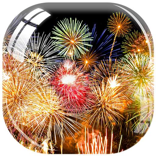 New Year Fireworks LWP