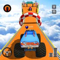 Monster Truck Racing Games: Mega Ramp Stunt Tracks