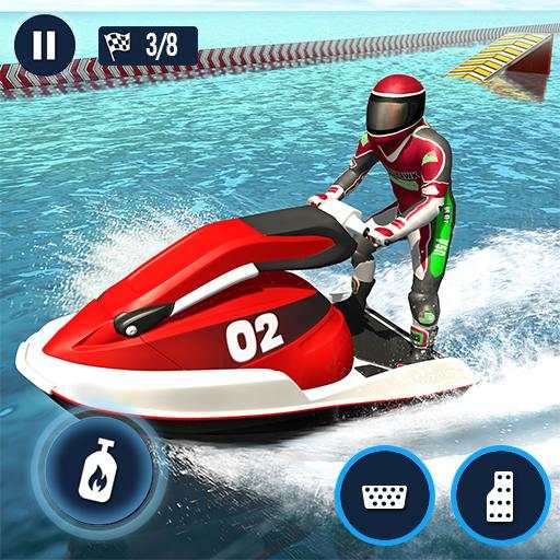 Jet Ski Stunts Racing Games - New Water Games 2021