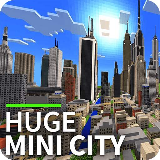 City maps for MCPE - Modern city map