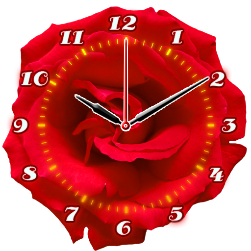 Rose Flower Clock icon