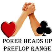 Poker heads Up PreFlop Range
