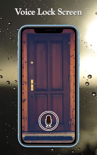 Stylish Voice Lock Screen: Door Screen Lock 1 تصوير الشاشة