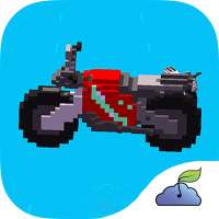 Rainbirth Motor race Traffic Bikes Blocky Rider