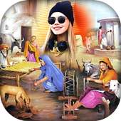 Village Photo Frame : Village Photo Editor on 9Apps