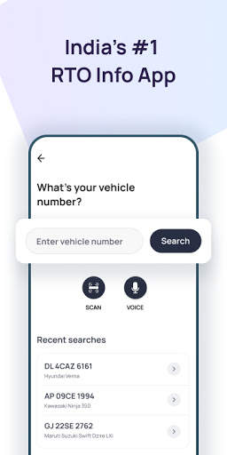 Carinfo: RTO Vehicle Information स्क्रीनशॉट 2