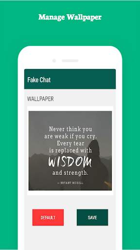Fake Chat Messenger:  Message Conversations 3 تصوير الشاشة
