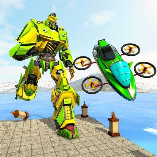 JetSki Robot Car Game - Robot Transforming Games
