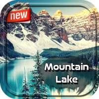 Mountain Lake Photo Frame
