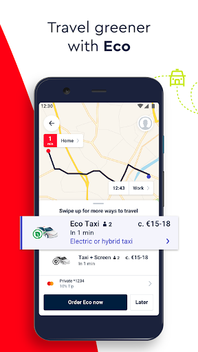 FREE NOW (mytaxi) - Taxi Booking App screenshot 2