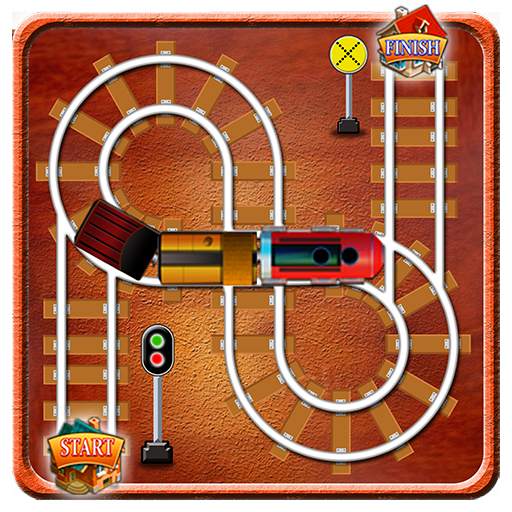 Train Track Maze 2021:Indian Rail Puzzle Game Free