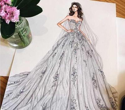 Buy Custom Wedding Dress Sketch We Can Also Make It Wedding Online in India   Etsy