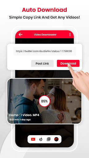 Free Video Downloader - Video Downloader App 1 تصوير الشاشة