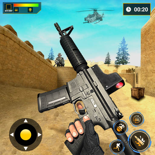 Gun Shooting Games: fps shooting commando strike