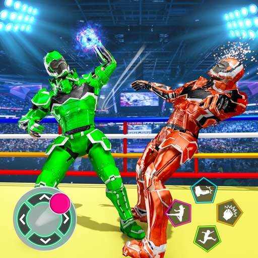 Mega Robot Ring Fighting Game