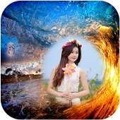 Ocean Wave Photo Frames on 9Apps