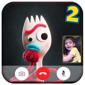 📞 Fake Forky Video Call App - Real Facetime 2020