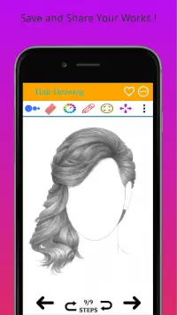 Download do APK de Como desenhar cabelo para iniciantes para Android