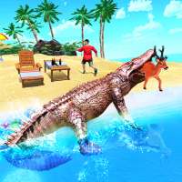 Wild Crocodile Attack 2021: Hungry Crocodile Games