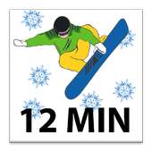 12 Min Pre Snowboard Workout on 9Apps