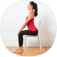Yoga Chair Poses Guide on 9Apps