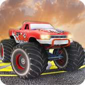 Real Monster Truck Stunts-Impossible Tracks Game