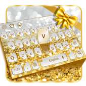 Goud diamant toetsenbord