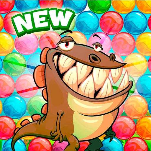 Dino Pop! Bubble Shooter Arcade & Puzzle Adventure