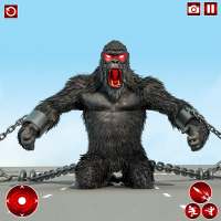 Angry Gorilla City Attack