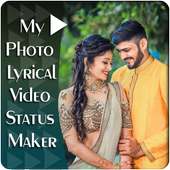 My Photo Gujarati Lyrical Video Status Maker