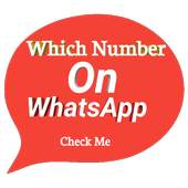 WhatsNumber: without save Number check on whatsapp