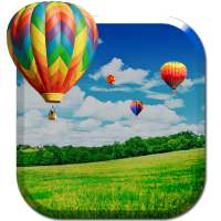 Hot Air Balloon APUS live wallpaper on 9Apps