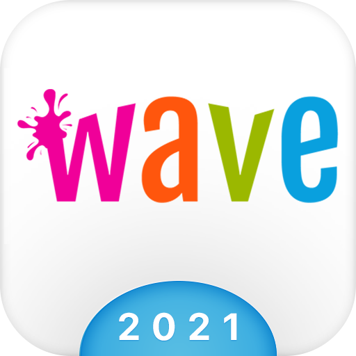 Wave Keyboard Background - Ani icon