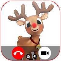 A Call From Rudolph's Reindeer!   Chat Simulator on 9Apps